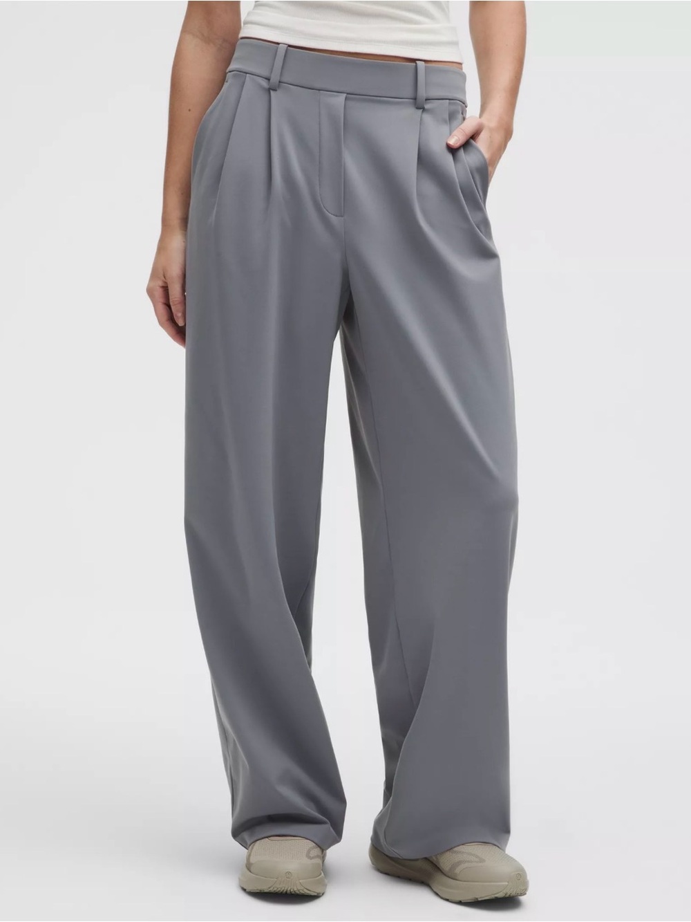 Lululemon Daydrift High Rise Wide Leg Trouser - M Short